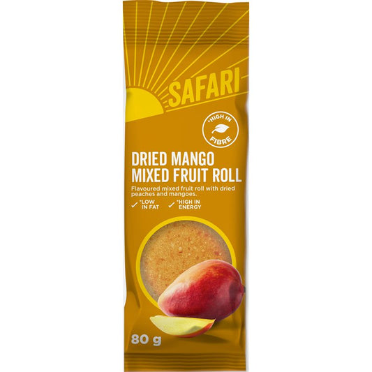 Safari Fruit Roll - Mango 80g