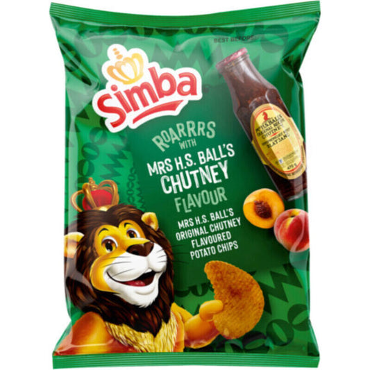 Simba Chips Mrs Balls Chutney 120g