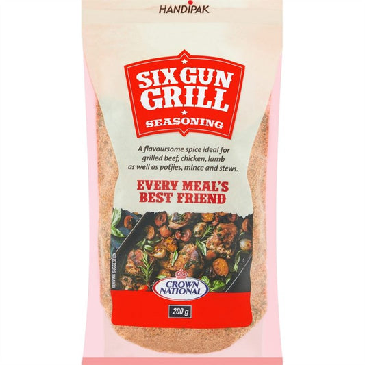 Six Gun Grill Seasoning Barbeque 200g