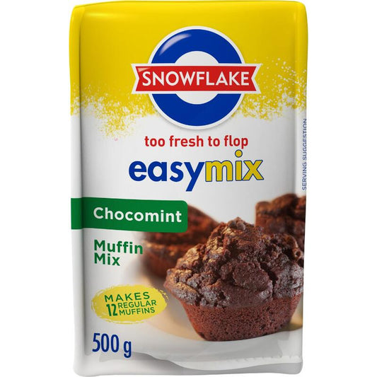 Snowflake Easymix - Chocomint Muffin Mix 500g