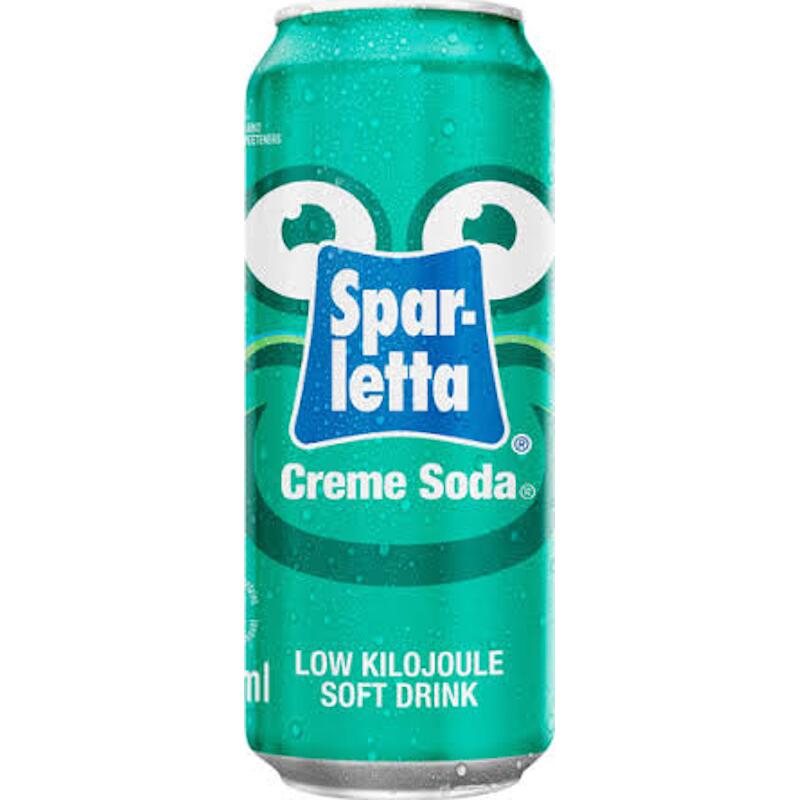 Sparletta Carbonated Drink - Creme Soda 300ml