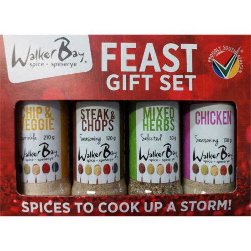 Walker Bay Gift Sets - Feast (4 x Shakers) 510g