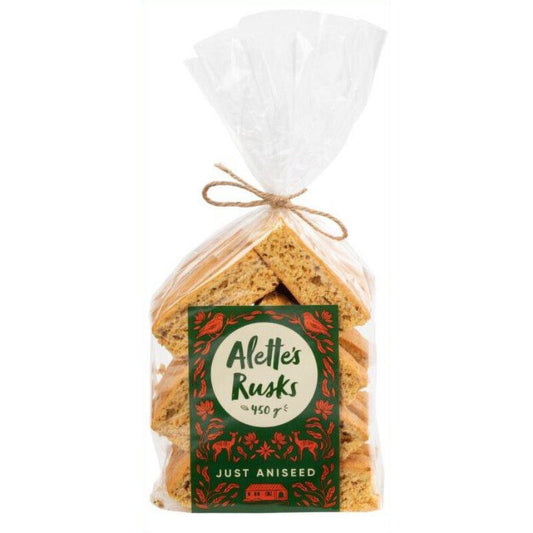 Alettes Rusks Just Aniseed 450g