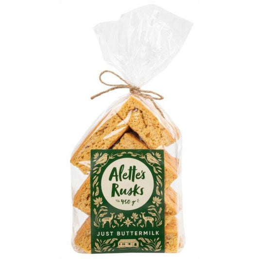 Alettes Rusks Just Buttermilk 450g