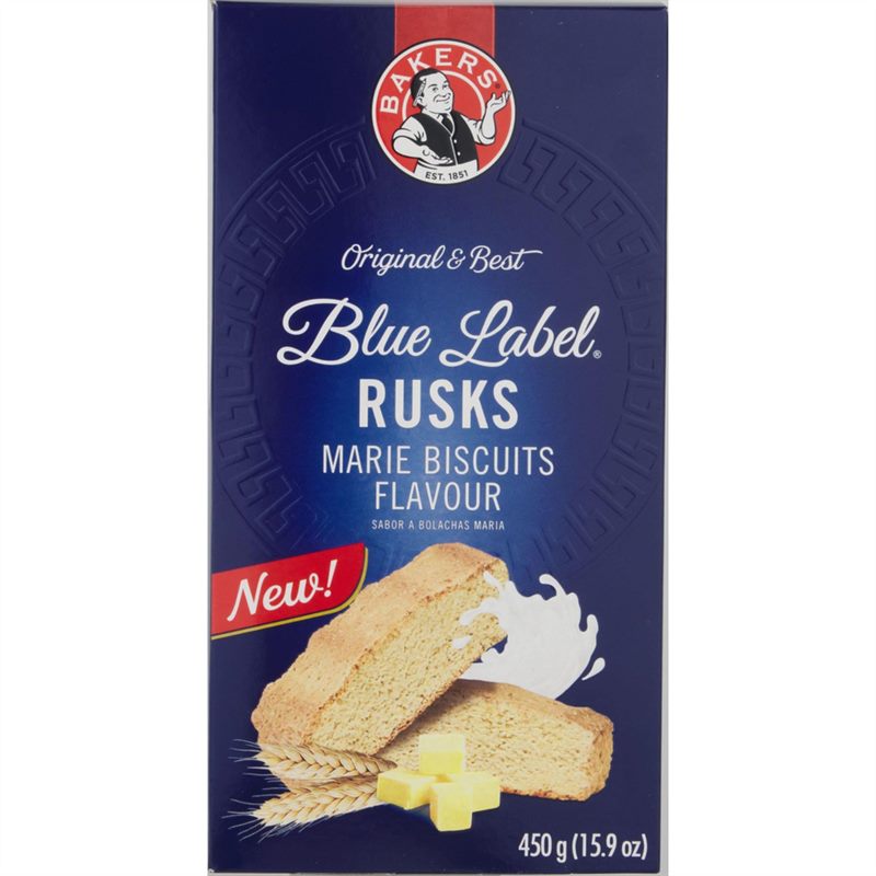 Bakers Blue Label Marie Rusks 450g