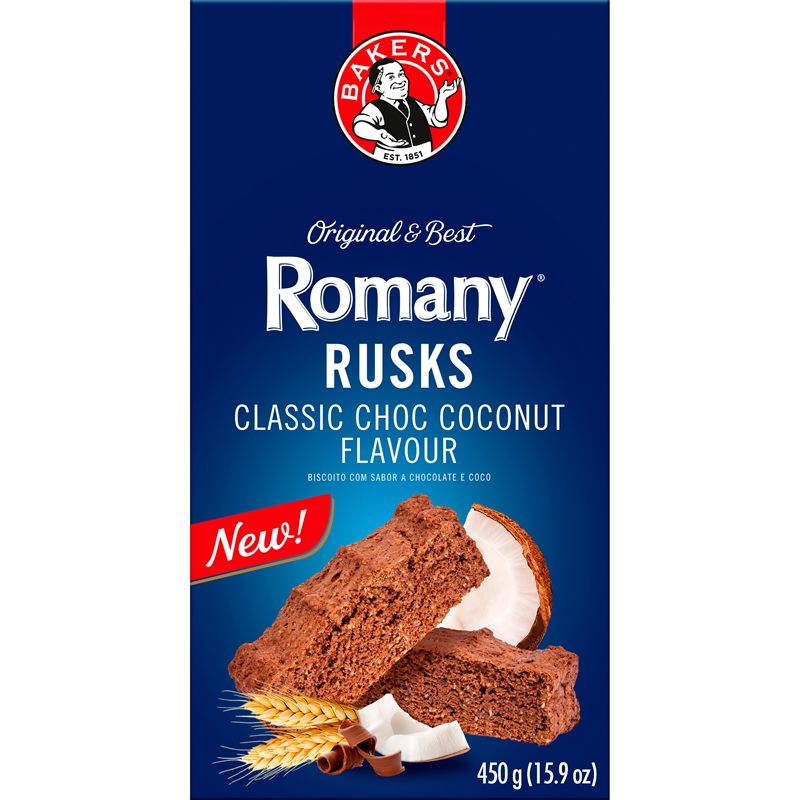 Bakers Romany Creams Rusks 450g