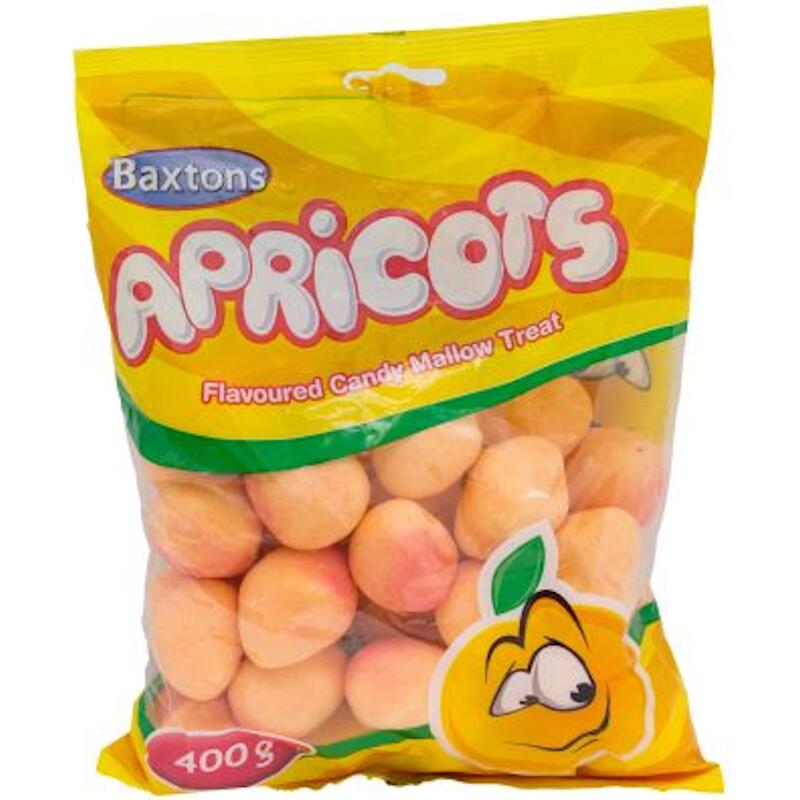 Baxtons Candy Mallow Apricots 400g