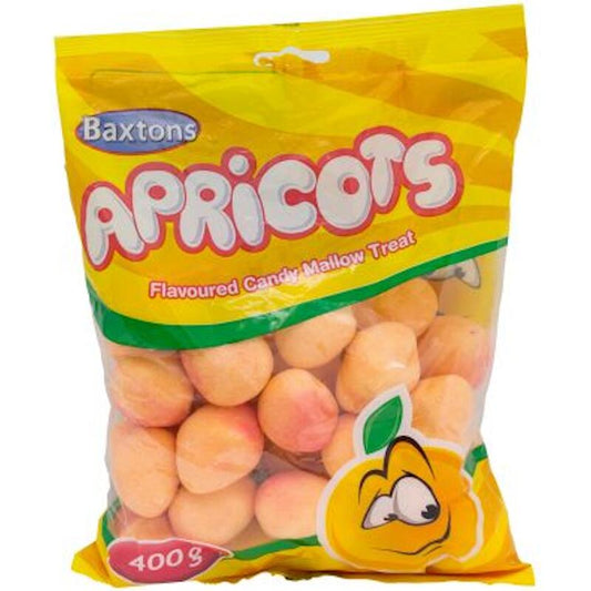 Baxtons Candy Mallow Apricots 400g