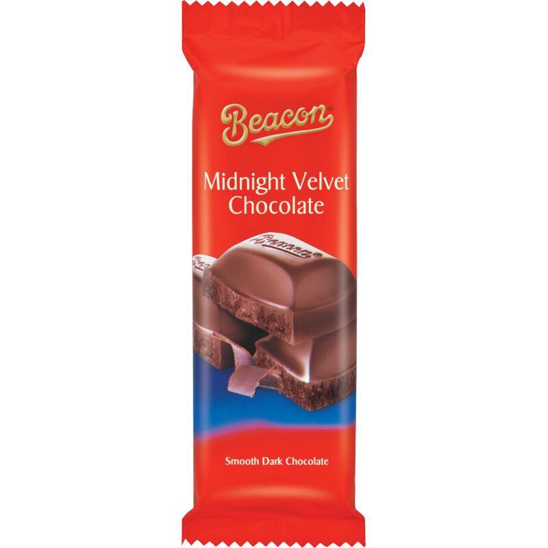Beacon Midnight Velvet Chocolate Slab 80g