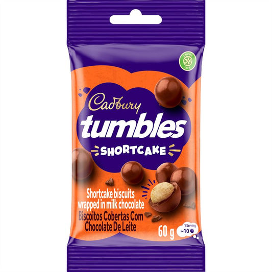 Cadbury Tumbles Shortcake 60g
