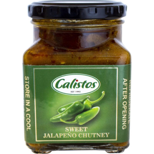 Calisto's Sweet Jalapeno Chutney 250ml