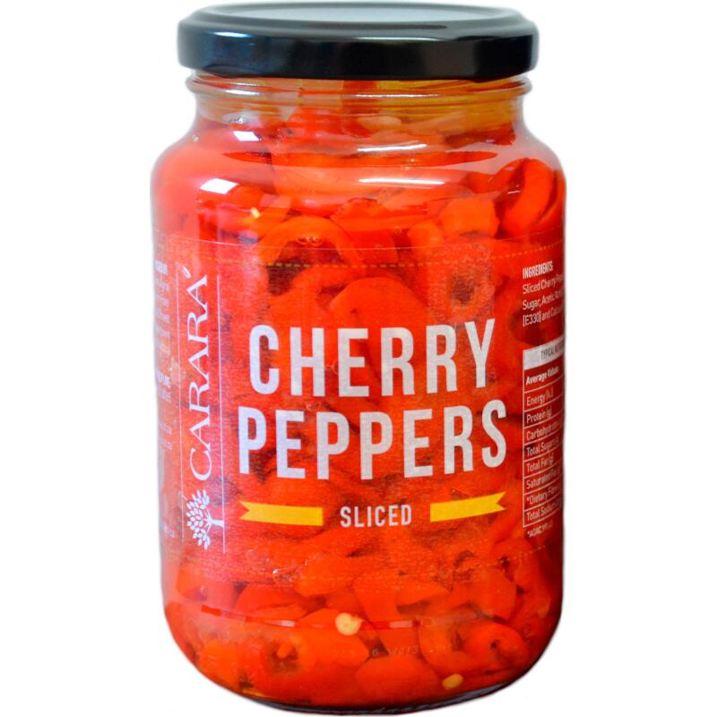Carara Sliced Cherry Peppers 430g