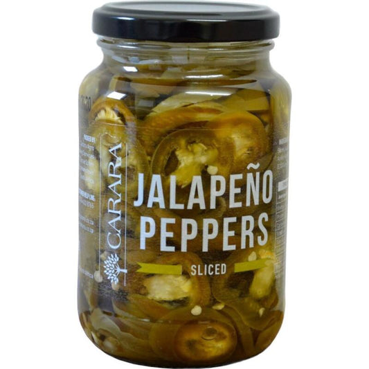 Carara Sliced Jalapeno Peppers 430g