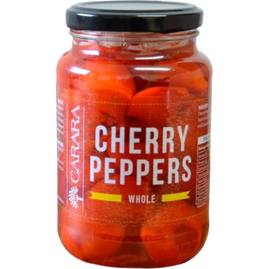 Carara Whole Cherry Peppers 400g