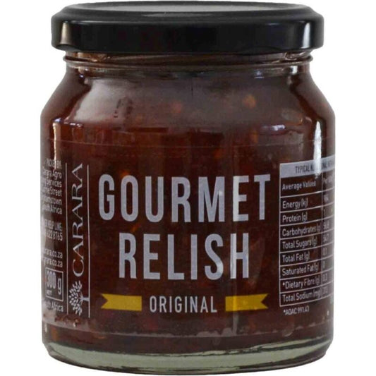 Carara Gourmet Relish Original 300g