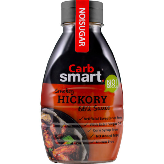 Carb Smart Smokey Hickory BBQ Sauce 330ml