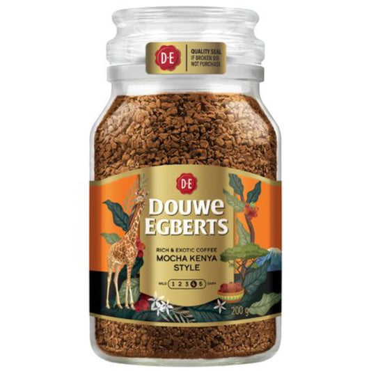 Douwe Egberts Mocha Kenya Style Instant Coffee 200g