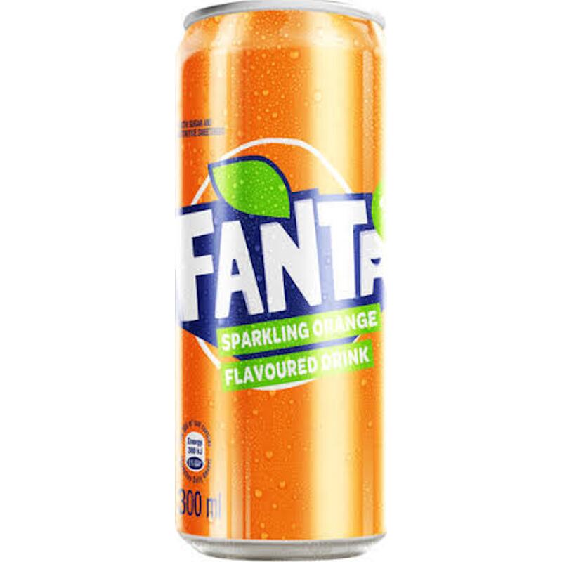 Fanta Orange Soft Drink 300ml