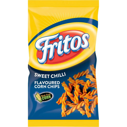 Fritos Twists Sweet Chilli Corn Chips 120g