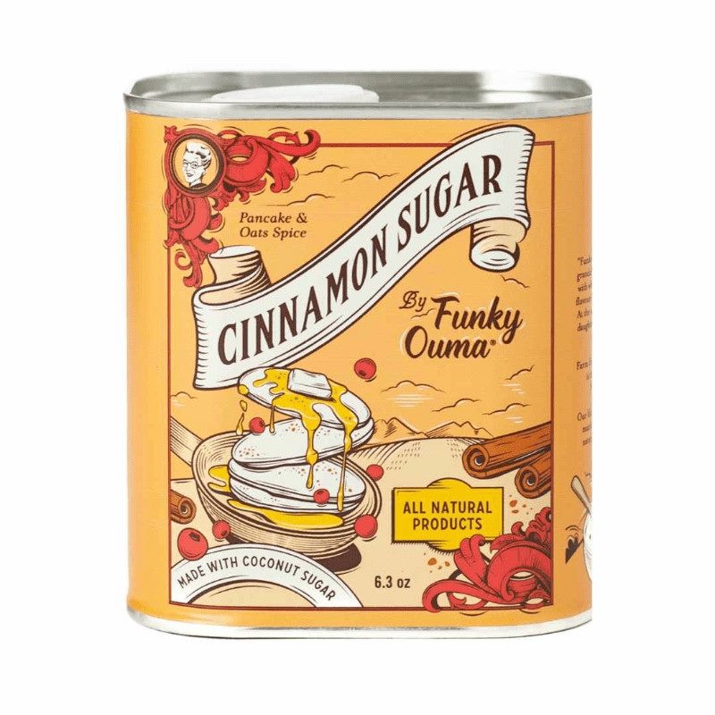 Funky Ouma Cinnamon Sugar Tin 180g