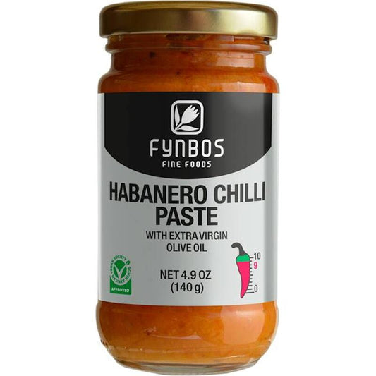 Fynbos Habanero Chilli Paste with Extra Virgin Olive Oil 140g