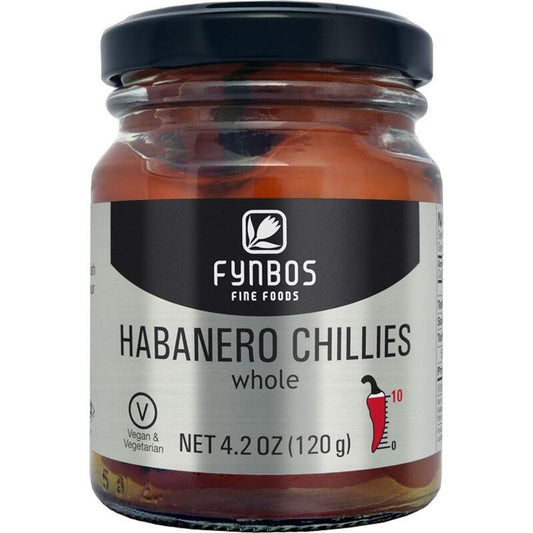 Fynbos Pickled Habanero Chillies 120g