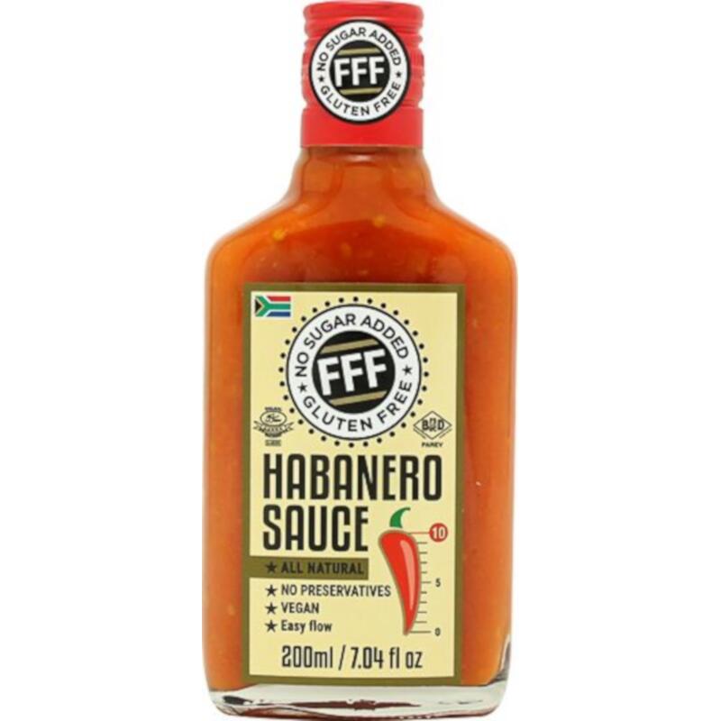 Fynbos FFF Habanero Sauce 200ml