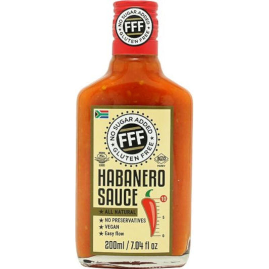 Fynbos FFF Habanero Sauce 200ml