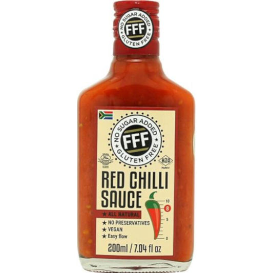 Fynbos FFF Red Chilli Sauce 200ml