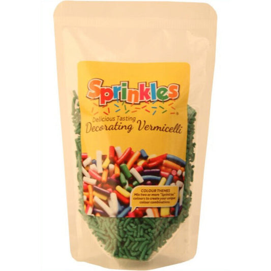 Honeyfields Xmas Holly Green Vermicelli 150g