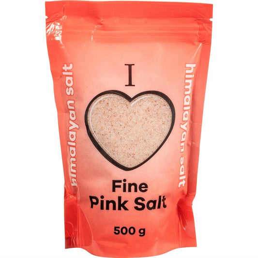 I Love Doy Pouch Himalayan Fine Salt 500g