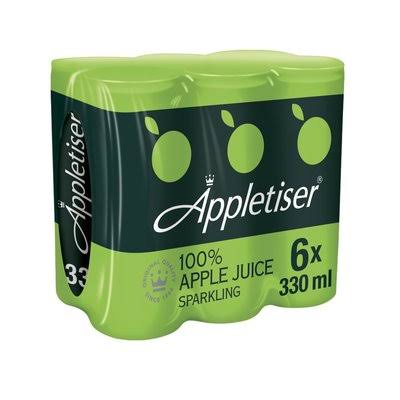 Appletiser Sparkling - 100% Apple Juice - 6 Pack