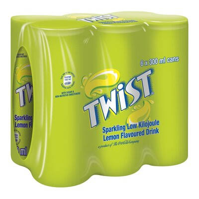 Schweppes Carbonated Drink - Lemon Twist 6 Pack