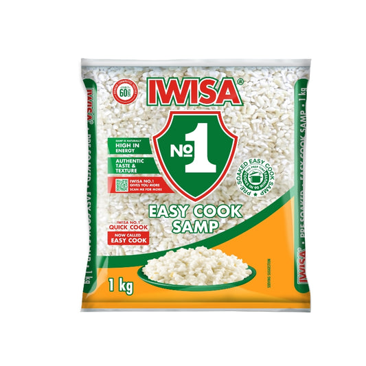 Iwisa Easy Cook Samp 1kg