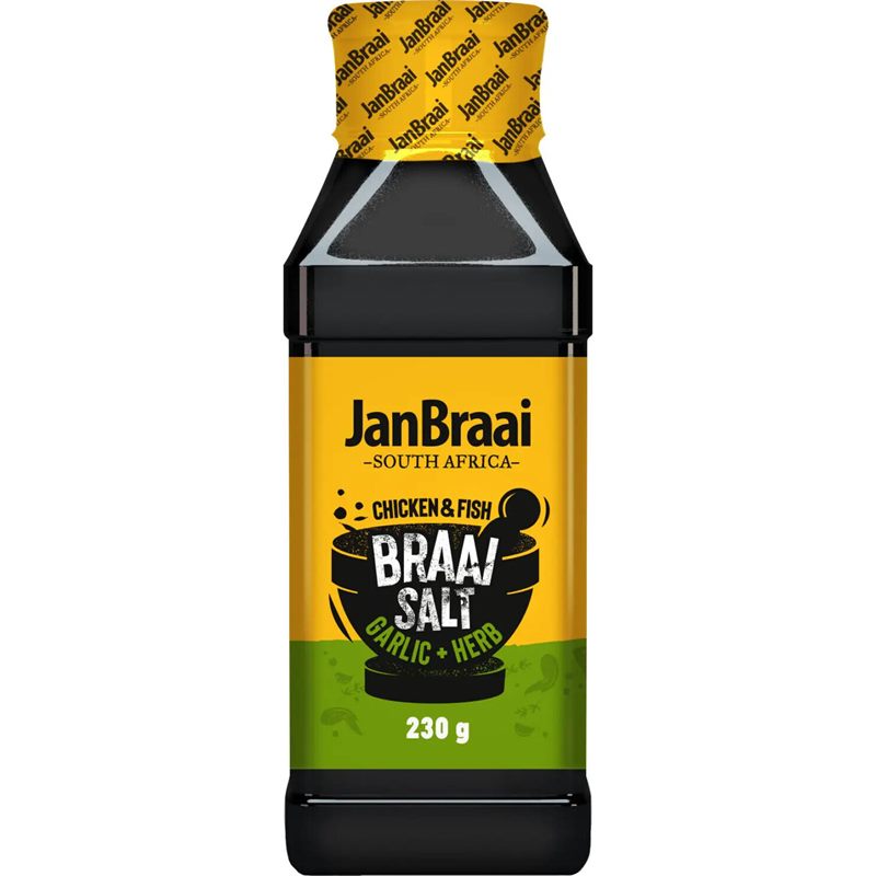 Jan Braai Garlic & Herb Salt 230g