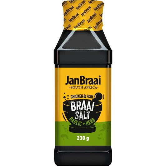 Jan Braai Garlic & Herb Salt 230g