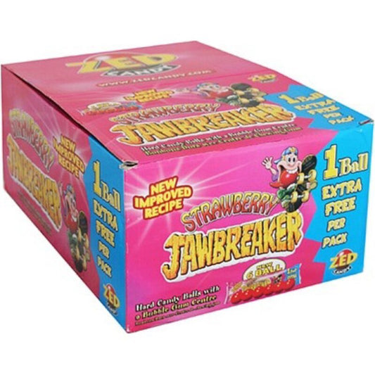 Jawbreaker Strawberry 5 Ball Candy 1.7kg (40s)