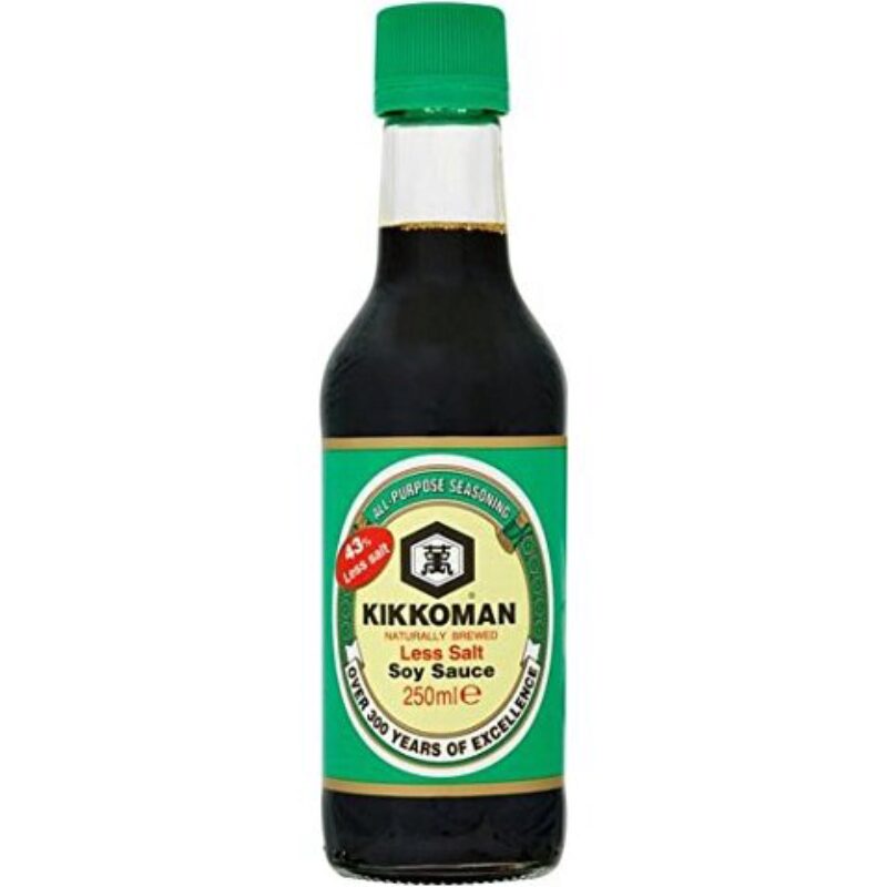 Kikkoman Low Salt Soya Sauce 250ml