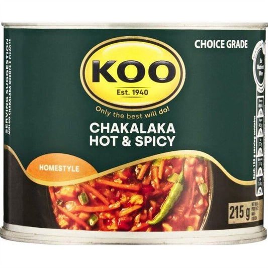 Koo Chakalaka Hot & Spicy 215g