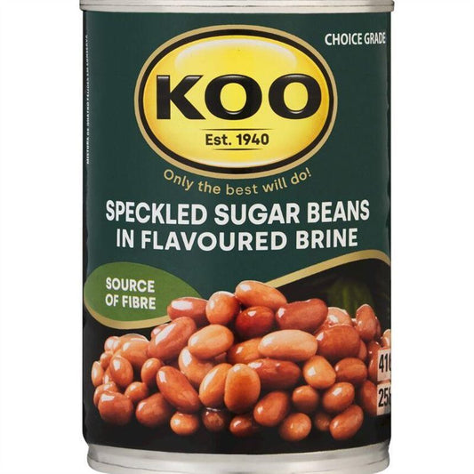 Koo Speckled Sugar Beans 410g