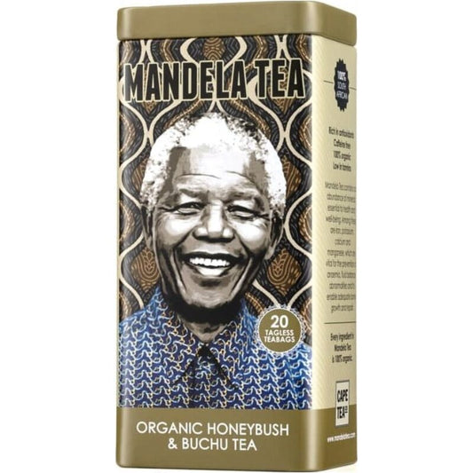 Mandela Organic Honeybush & Buchu Tin 50g