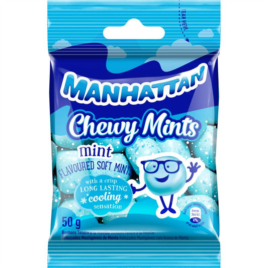 Manhattan Chewy Mints Mint 50g