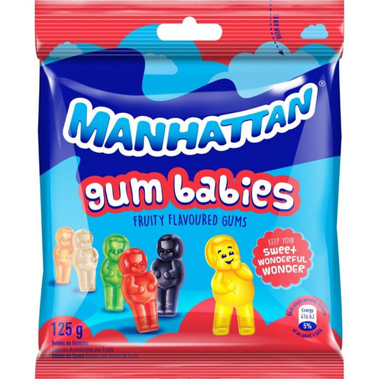Manhattan Gum Babies 125g