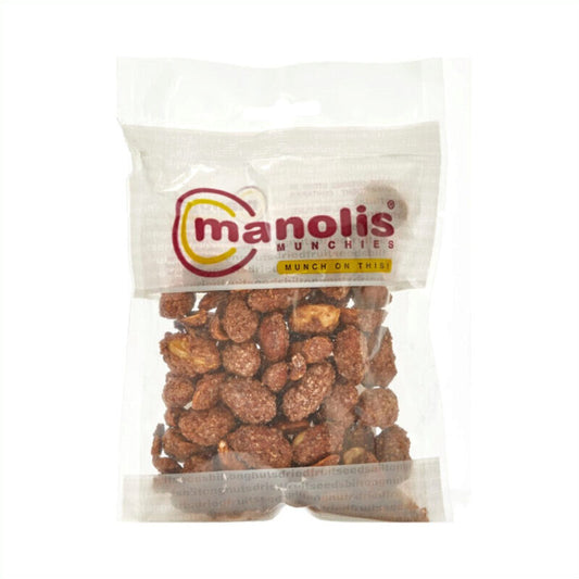 Manolis Munchies Sweets Caramelised Peanuts 100g