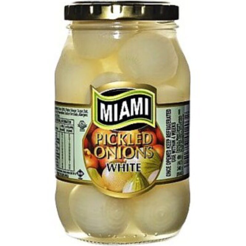 Miami White Pickled Onions 400g