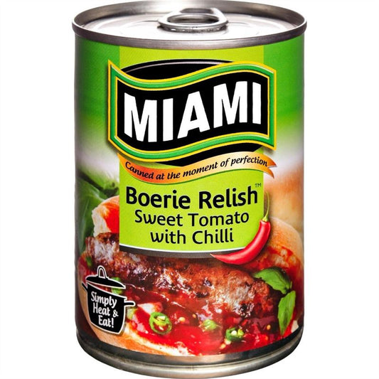 Miami Boerie Relish with Chilli 450g