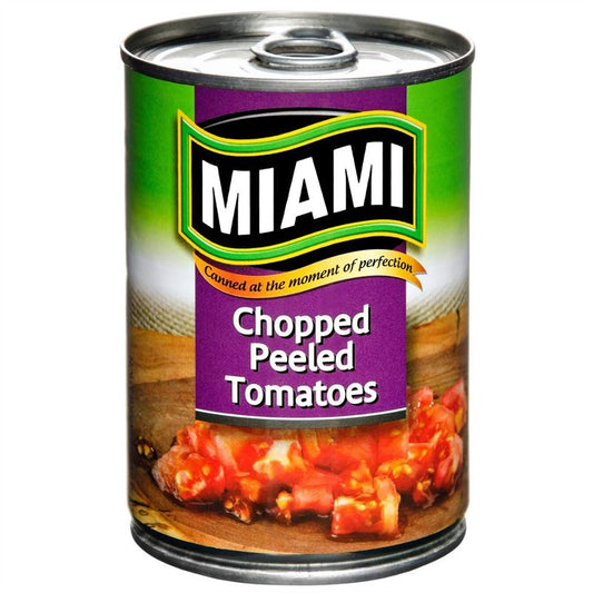 Miami Chopped Peeled Tomatoes 410g