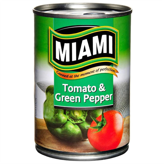 Miami Tomato & Green Pepper Sauce 410g