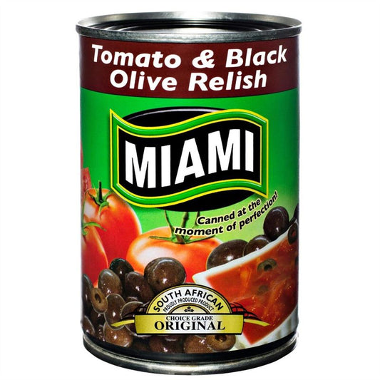 Miami Tomato & Olive Relish 410g