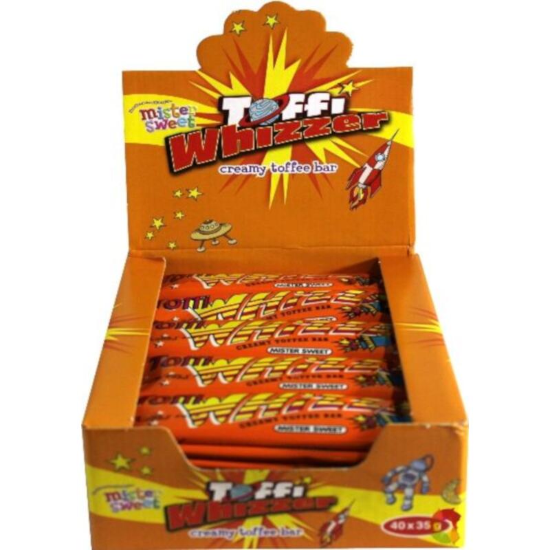 Mister Sweet Toffi Whizzer Creamy Bar 35g